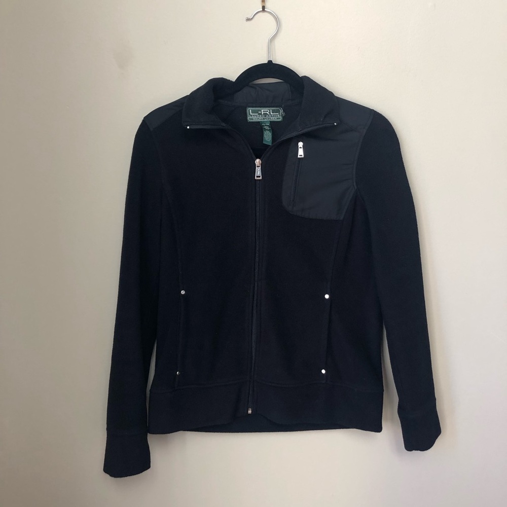 Ralph Lauren Activewear Fleece Black Extra Small